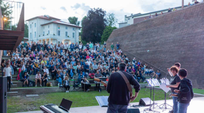 Merate, gremita l’area Cazzaniga per il saggio di Musicarte -lab