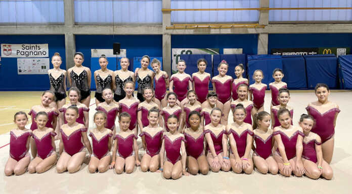 Merate, saggio di fine anno per l’Asd Rhythmics Gym