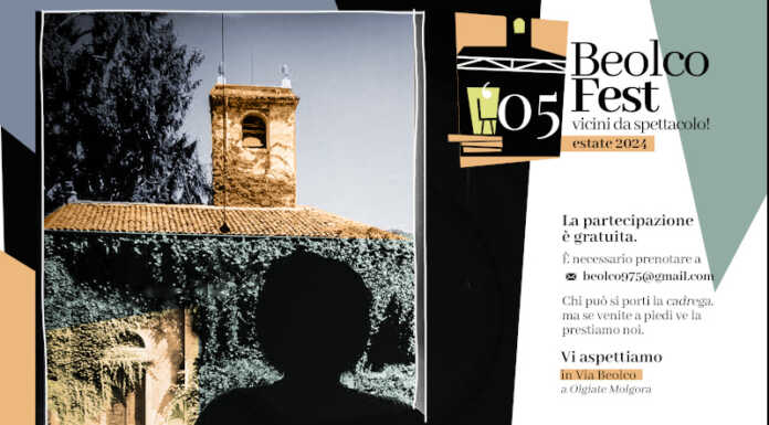 Torna il Beolco Fest: ecco i primi appuntamenti a Olgiate e Cernusco