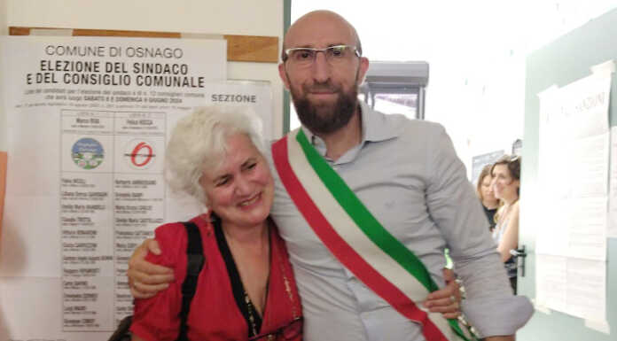 Osnago, ecco la Giunta Rocca: Caglio confermata vice sindaco Maria Grazia Caglio Felice Rocca