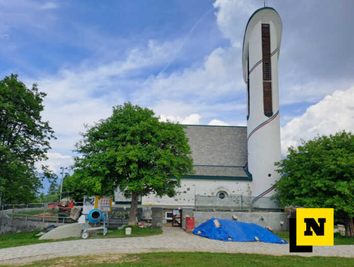 Pian delle Betulle chiesetta alpini lavori 2024