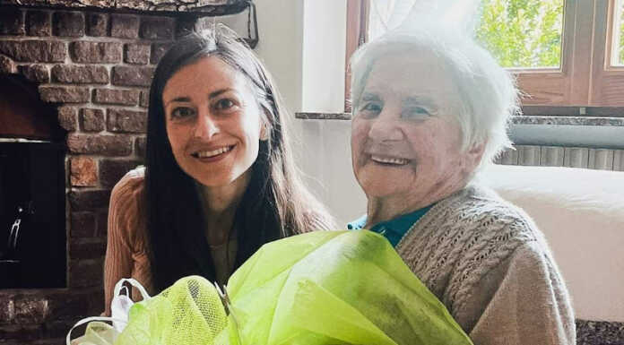 Valsassina. Festa a Primaluna e Introbio per i 102 anni di Caterina Buzzoni