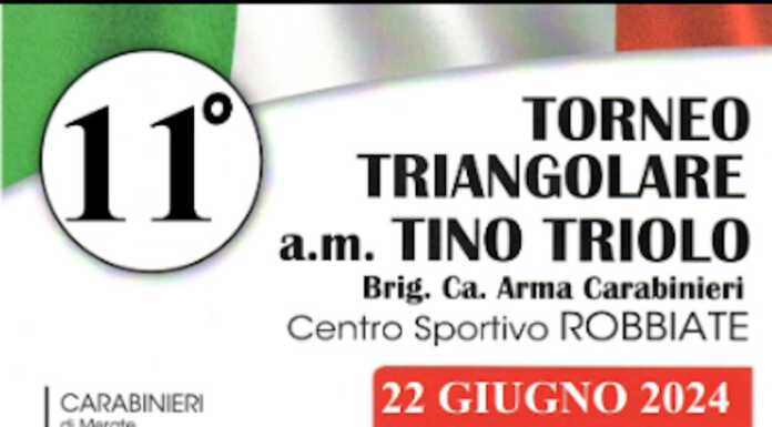 Robbiate: il 22 il torneo Triolo in favore dell’Hospice Il Nespolo