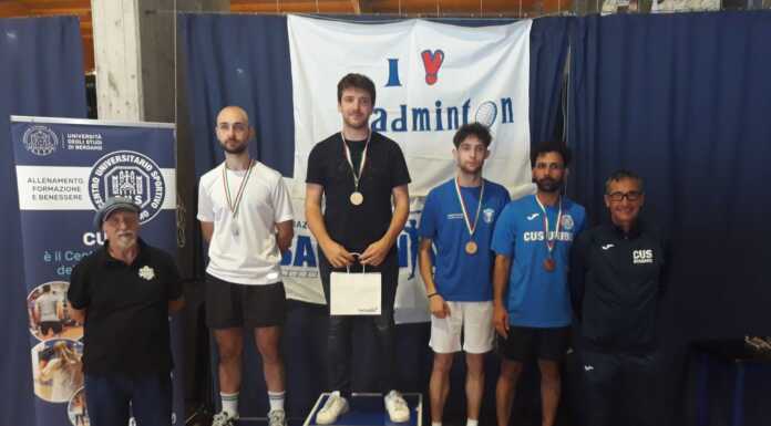 Badminton, triplo oro per Mattia Cattaneo al GP di Campo Ligure