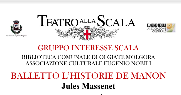 Olgiate: con il Gis al Teatro alla Scala per il balletto “L’Histoire de Manon”