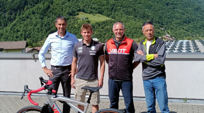 Sci di fondo. Accordo di collaborazione tra l’azienda Vent e l’atleta Aksel Artusi