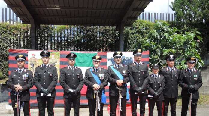 L’Arma dei Carabinieri celebra il 210° anniversario, la cerimonia a Lecco