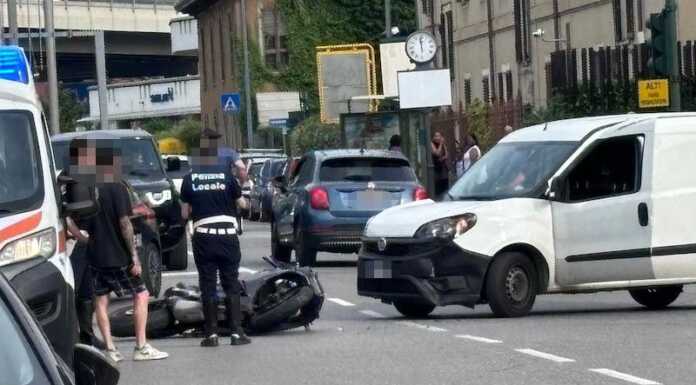 Incidente in Corso Carlo Alberto, lunghe code incidente corso carlo alberto