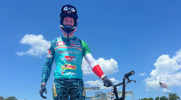 Bmx Garlate, Marco Radaelli torna in pista dopo l’infortunio