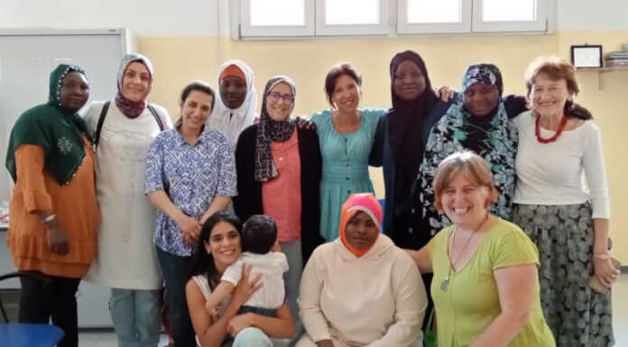 Integrazione, buona partecipazione per i corsi d’italiano a Mandello partecipanti corso per imparare l'italiano mandello 2024