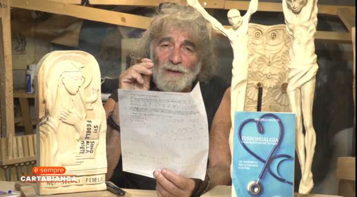 Premana. Mauro Corona a Cartabianca promuove la sfida benefica per “La Cordata”