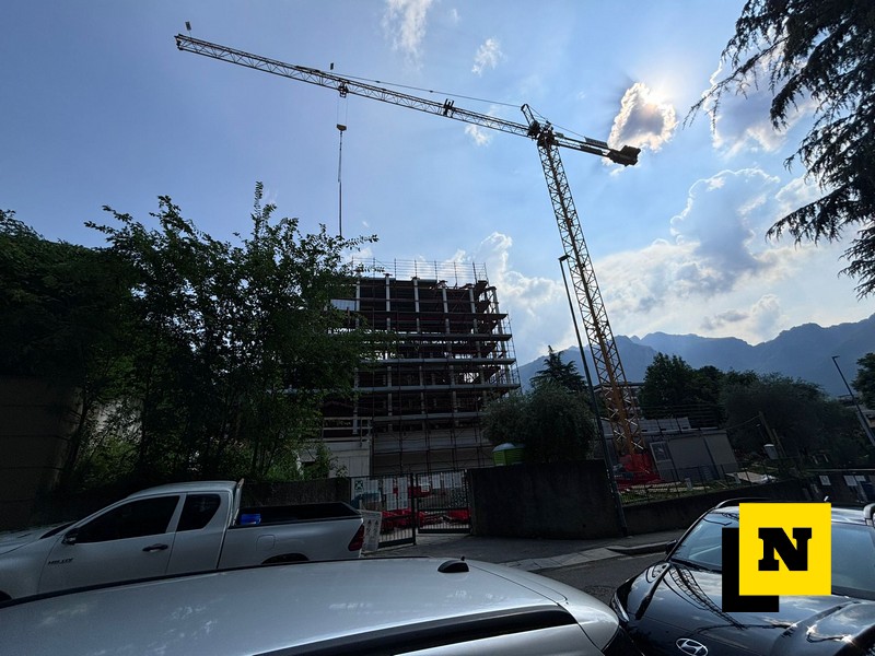 Palestra arrampicata Ragni Lecco lavori ampliamento