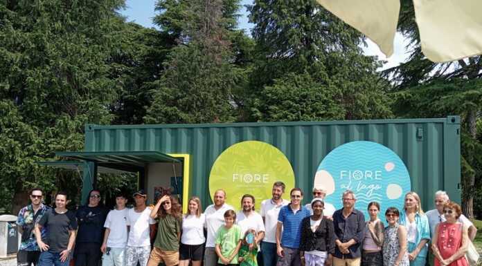 Mandello. Un “Fiore” è sbocciato lungo il lago: inaugurato il nuovo chiosco Nuovo chiosco "Fiore al Lago" giardini Mandello