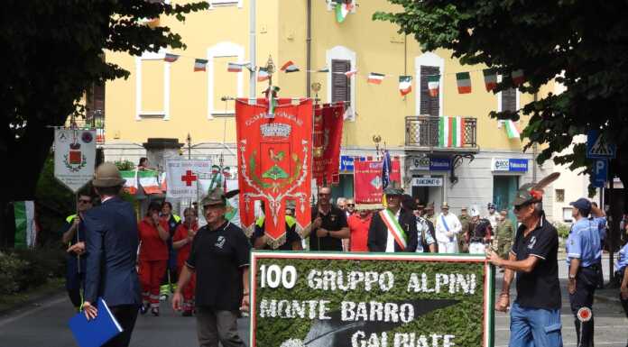 100 anni degli Alpini Monte Barro di Galbiate, le festa raccontata con le immagini Alpini Monte Barro Galbiate 100 anni festa 2024 (40)