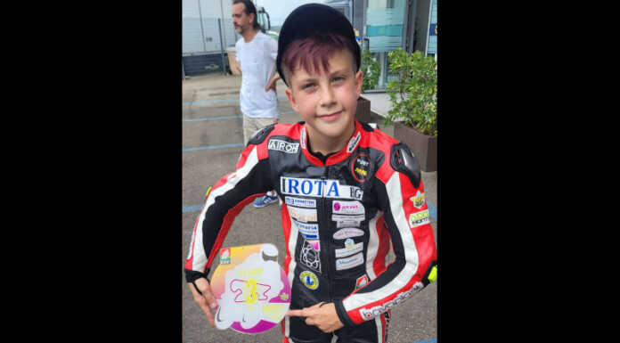 Moto, Alessandro Lora è terzo a Modena nel Civ junior: “Un podio che fa morale”