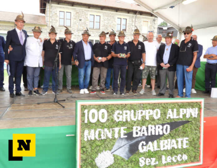 Gruppo Alpini Monte Barro di Olginate 100 anni