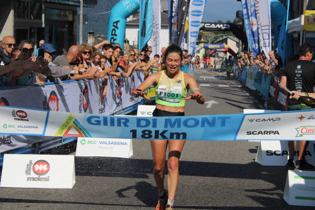 Martina Bilora vincitrice al femminile del Mini Giir di Mont 2024