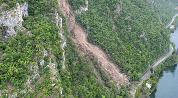 Frana di Varenna, per lavori di Rfi la Sp72 chiusa dal 3 al 5 giugno viabilità frana sp72