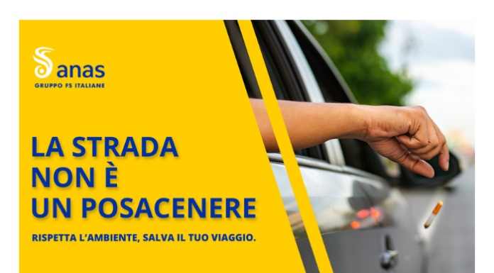 ‘La strada non è un posacenere’. La campagna di Anas contro gli incendi