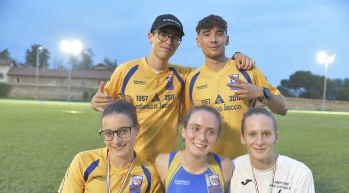 Atletica. Campionato Provinciale Assoluto e Allievi, bene i lecchesi