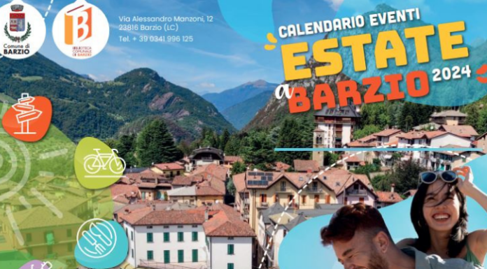 Estate a Barzio. Il programma delle manifestazioni da luglio a settembre