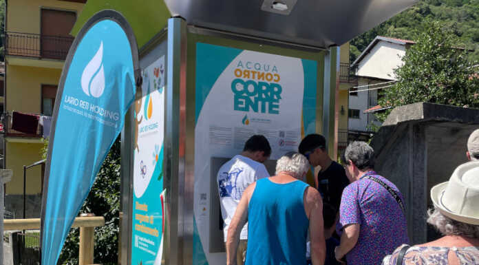 Lario Reti. Anche Casargo ha la sua casetta dell’acqua Inaugurazione casetta acqua Casarg