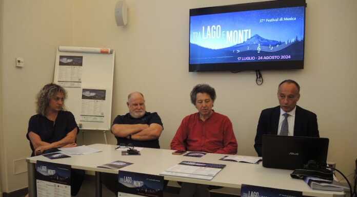 Lecco. Mercoledì debutta “Tra Lago e Monti” sulla Lake Arena presentazione tra lago e monti 2024