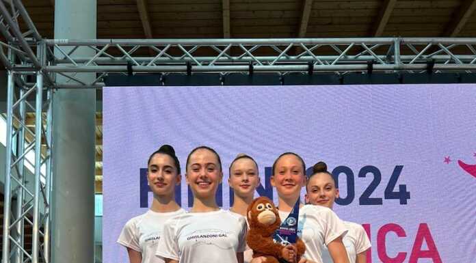Ginnastica ritmica, le atlete della Ghislanzoni Gal brillano ai nazionali di Rimini