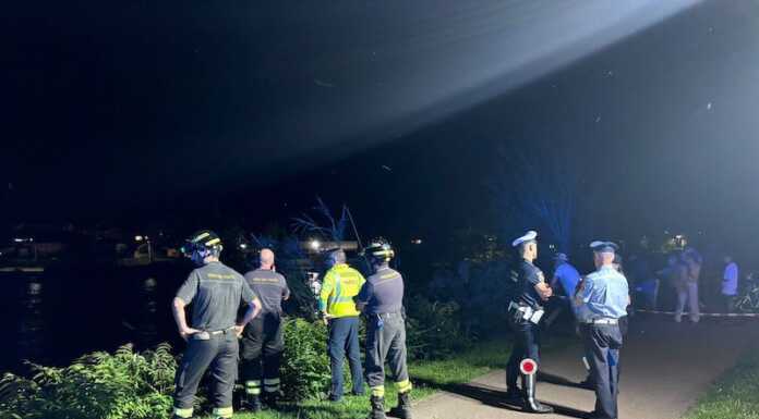 Persona dispersa nel fiume Adda, sospese senza esito le ricerche disperso-lago-via buozzi-soccorsi-ricerche