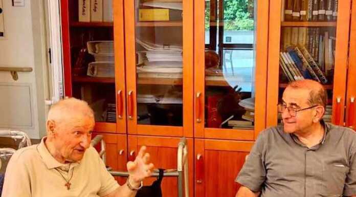 Santa Marta, l’Arcivescovo Delpini in visita agli ospiti della Rsa Borsieri Colombo mario delpini visita rsa borsieri