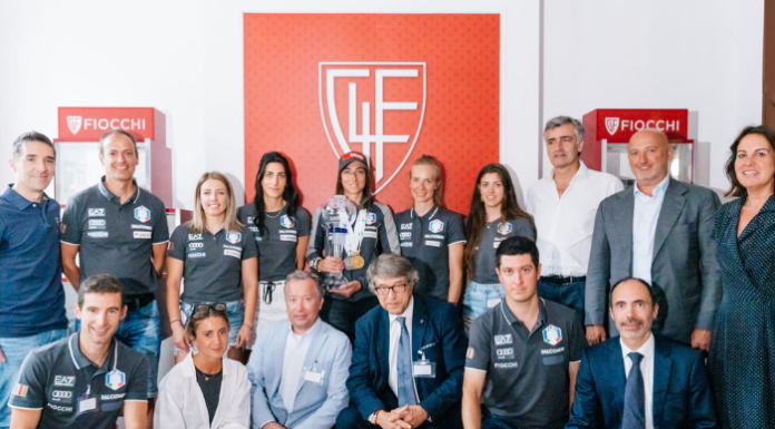 Lecco. La Squadra Nazionale femminile di Biathlon in visita alla Fiocchi Munizioni