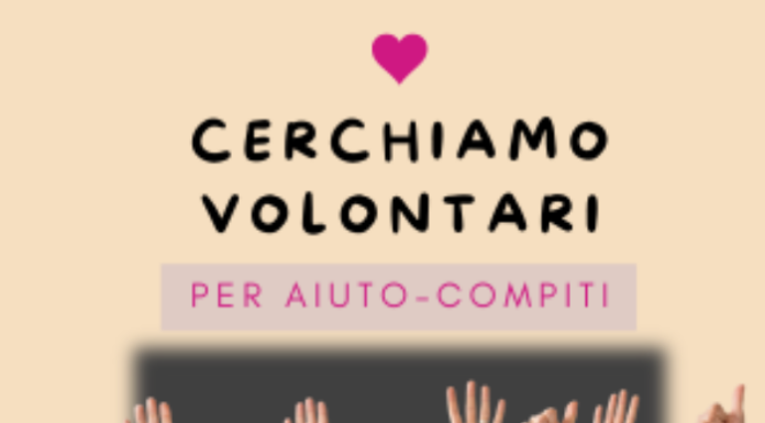 Lecco. Si cercano volontari per il servizio di supporto compiti e aiuto ripasso