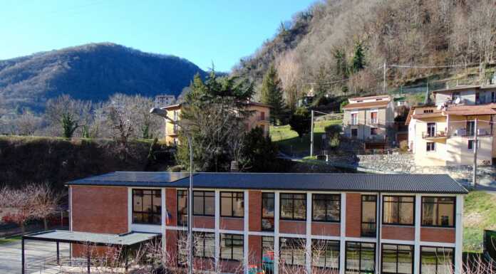 Erve, realizzato l’impianto di efficientamento energetico presso la scuola pannelli solari erve
