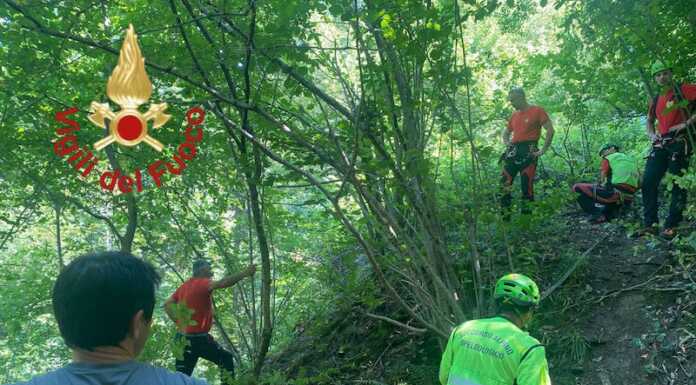 Claino con Osteno. Due turisti spagnoli soccorsi mentre fanno canyoning