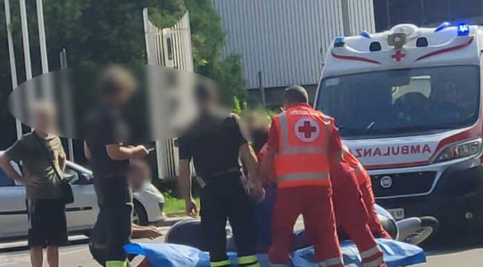Scontro auto-moto a Lecco, un uomo di 68 anni all’ospedale Incidente auto moto Lecco