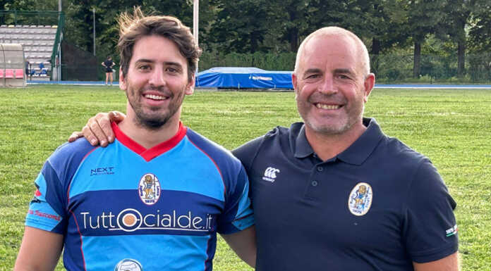 Rugby Serie A2. Primo allenamento per il Rugby Lecco Lecco Rugby Lecco Sebastian Damiani Paolo Pandiani 20240822