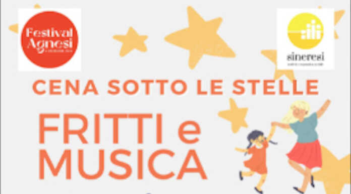 Merate: cena sotto le stelle al centro anziani