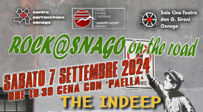 Nove band per tre piazze: il 7 torna Rock@snago on the road