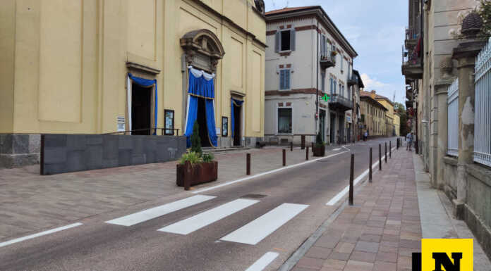 Osnago, il centro storico si è rifatto il look: riqualificato il piano viario
