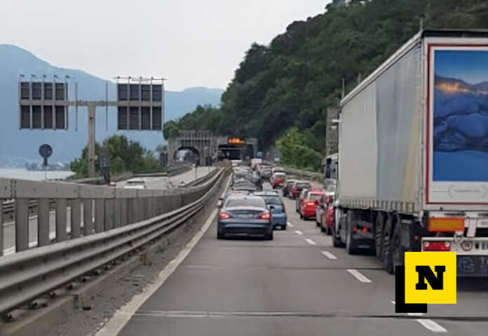 SS 36 traffico Lecco Abbadia