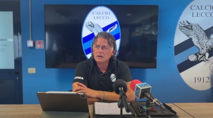 Calcio. Mister Baldini: “Buon Lecco ma voglio maggiore determinazione” Baldini