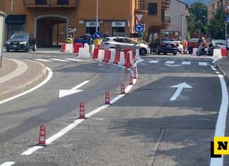 Via Palestro, il Comune risponde ai residenti: “Gli asfalti definitivi solo al termine dei lavori” Teleriscaldamento_nuova_viabilità_centro_Lecco_20240805
