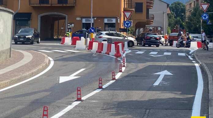 Via Palestro, il Comune risponde ai residenti: “Gli asfalti definitivi solo al termine dei lavori” Teleriscaldamento_nuova_viabilità_centro_Lecco_20240805