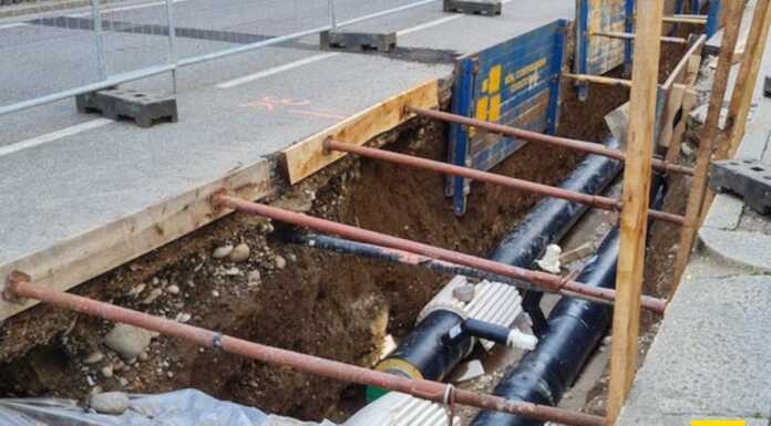 Teleriscaldamento. Ultimi giorni per il cantiere in via Cairoli e Cattaneo Teleriscaldamento_Lecco