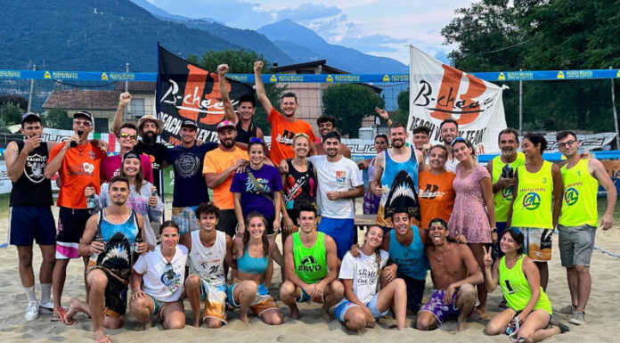 Tutti pazzi per il beach volley, grande successo sulle rive dell’Alto Lario Tutti i vincitori del Trofeo Città di Dongo