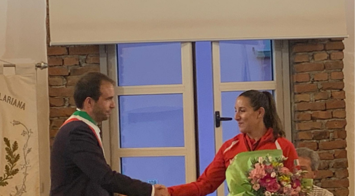 Abbadia premia Giorgia Pelacchi, di ritorno dalle Olimpiadi di Parigi