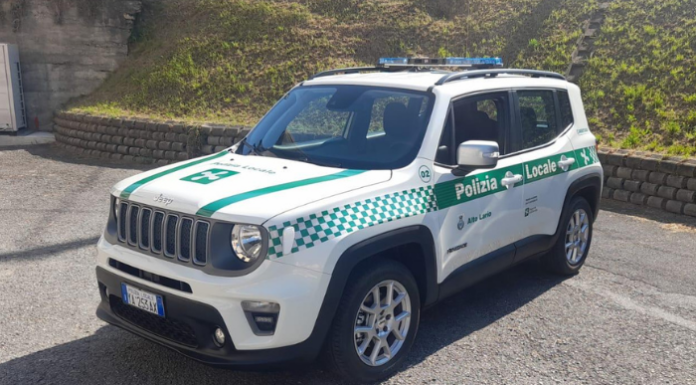 Colico. Nuovo veicolo per la Polizia Locale Alto Lario