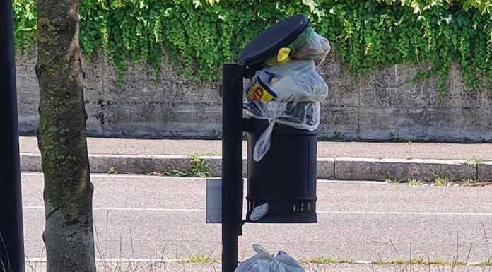 Cestini dei rifiuti pieni? E’ colpa della maleducazione di certe persone abbandono rifiuti-cassonetti-lecco