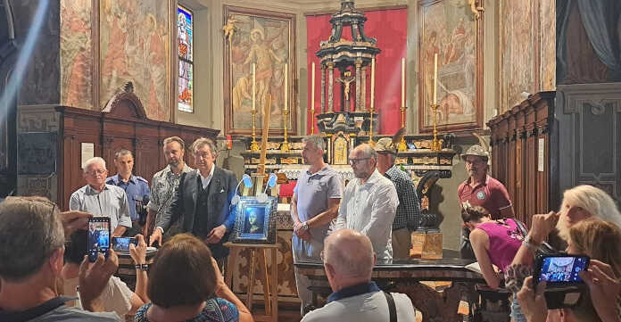 Quasi in 500 a Margno per l’allievo del Leonardo Margno opera Leonardo Da Vinci