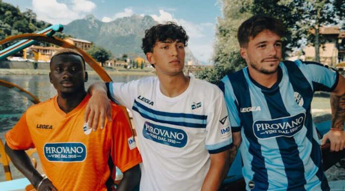 Calcio Lecco. Presentate le nuove maglie per la stagione 2024/25 nuove maglie Lecco